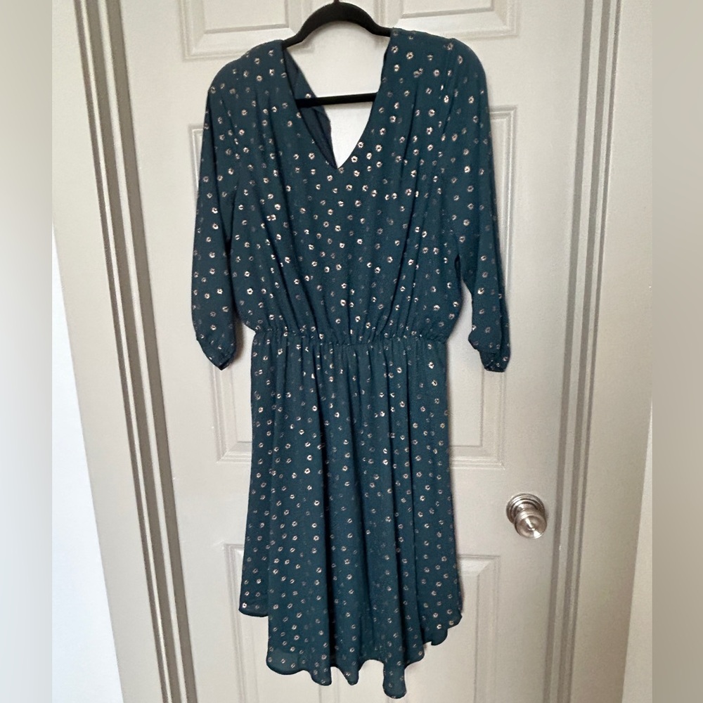 Beautiful Teal Dress - 1X